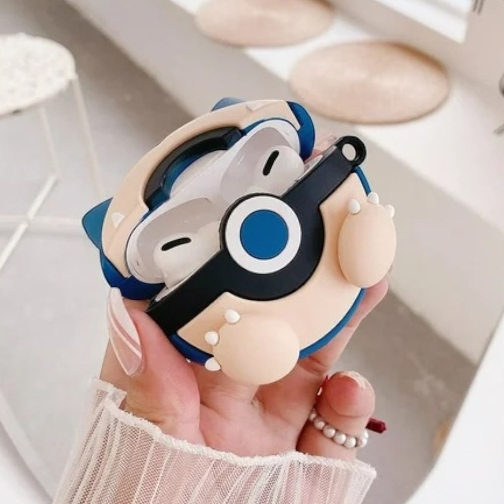 Estuche – Snorlax Pokéball para AirPods Pro 1 y 2
