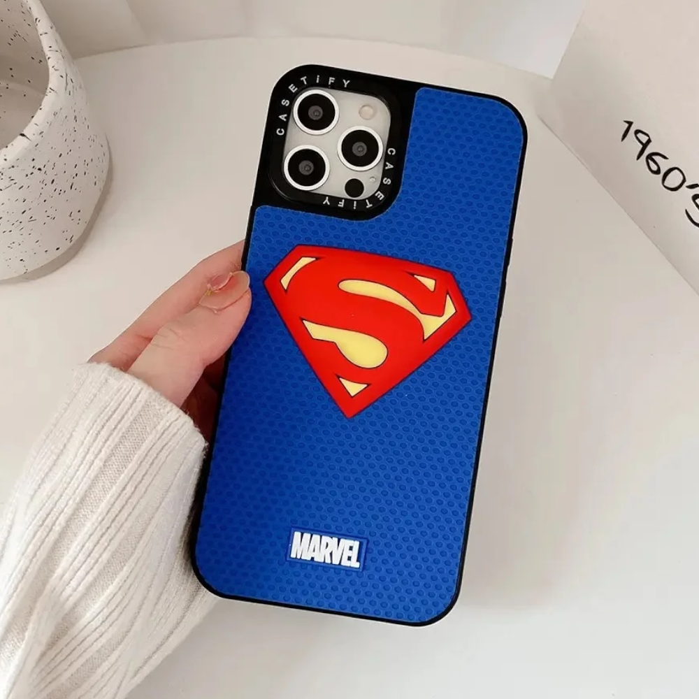 Estuche - Superman Azul iPhone 15 pro