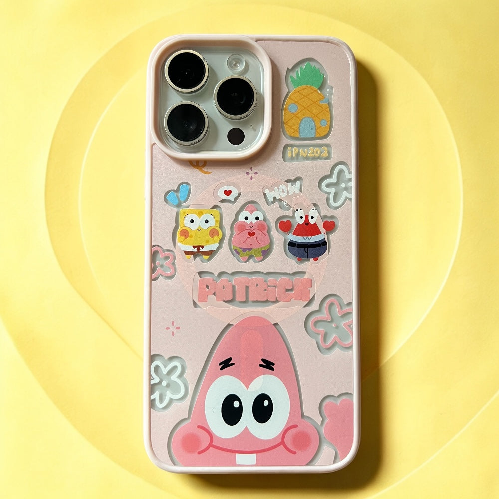 Estuche - Patricio de bob esponja para iPhone 13 pro Max