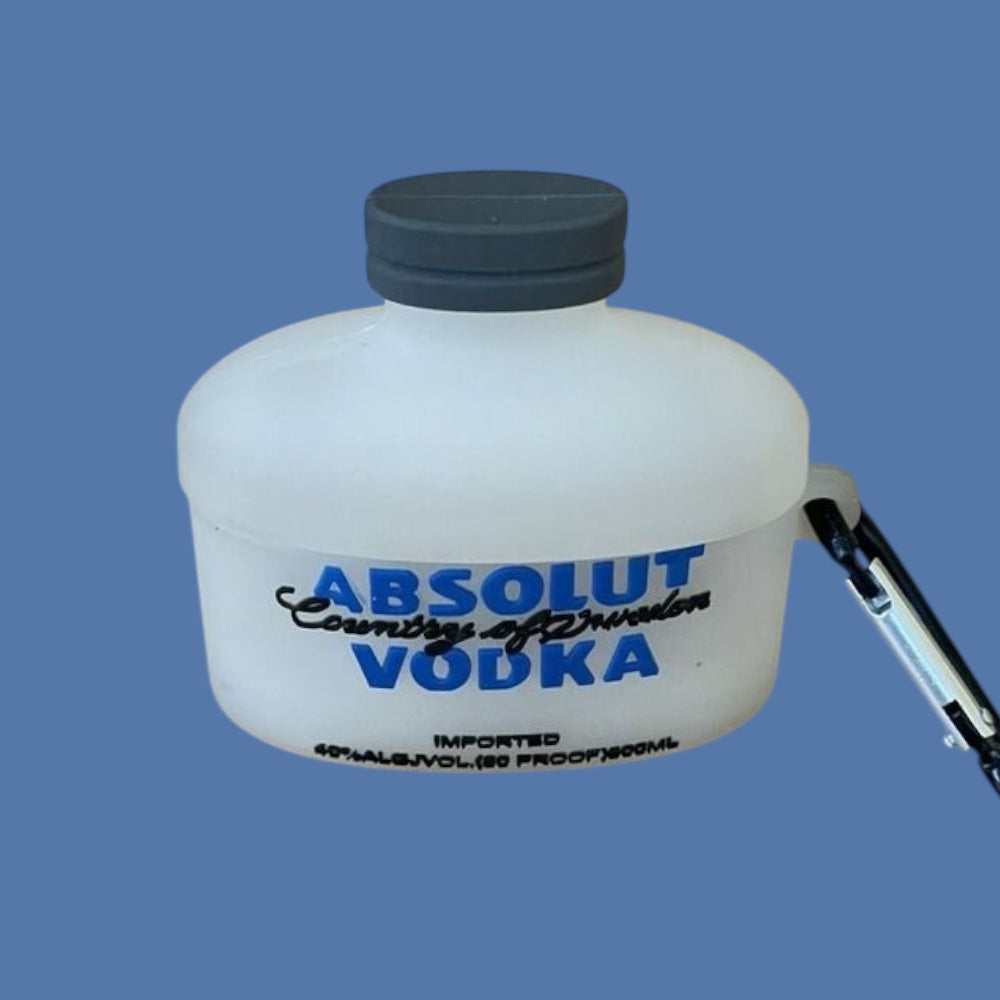 Estuche – Botella Absolut Vodka para AirPods Pro 1 y 2