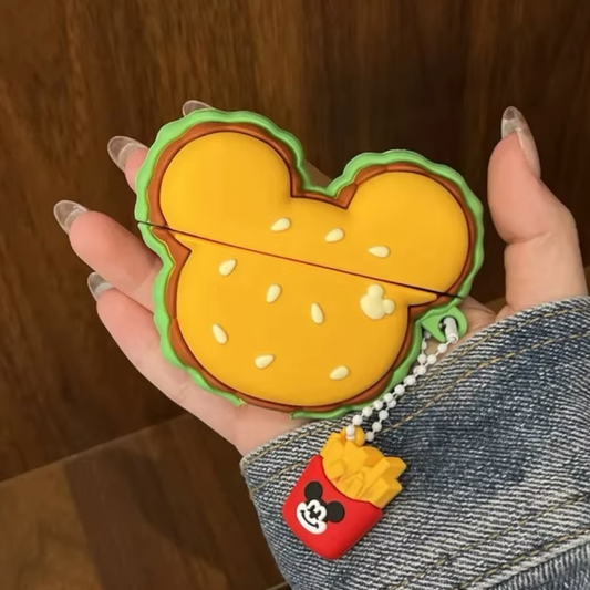 Estuche - Mickey Mouse Hamburguesa para AirPods 4