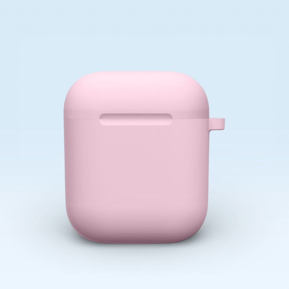 Estuche – Silicon rosado para AirPods 1 y 2