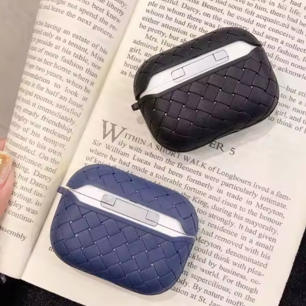 Estuche – Tejido azul para AirPods Pro 1 y 2