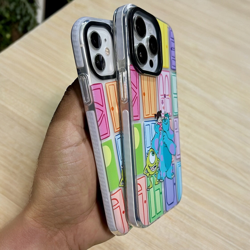 Estuche - Monsters Inc Doors para iPhone 16 plus