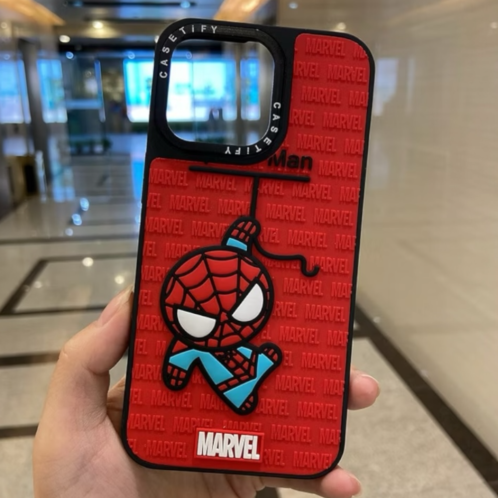 Estuche – Spiderman de Avengers para iPhone 13 normal