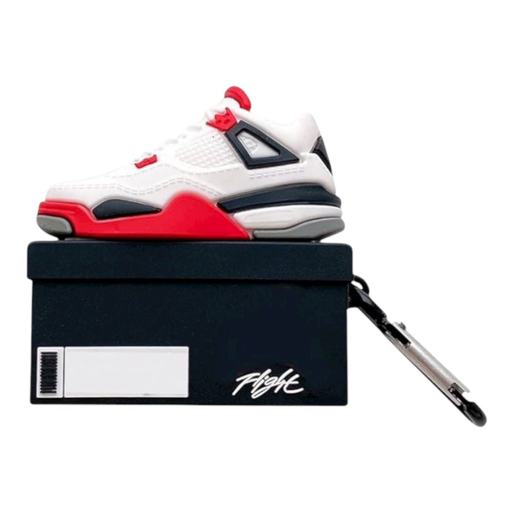 Estuche – Jordan Retro Blanco/Rojo para AirPods 3