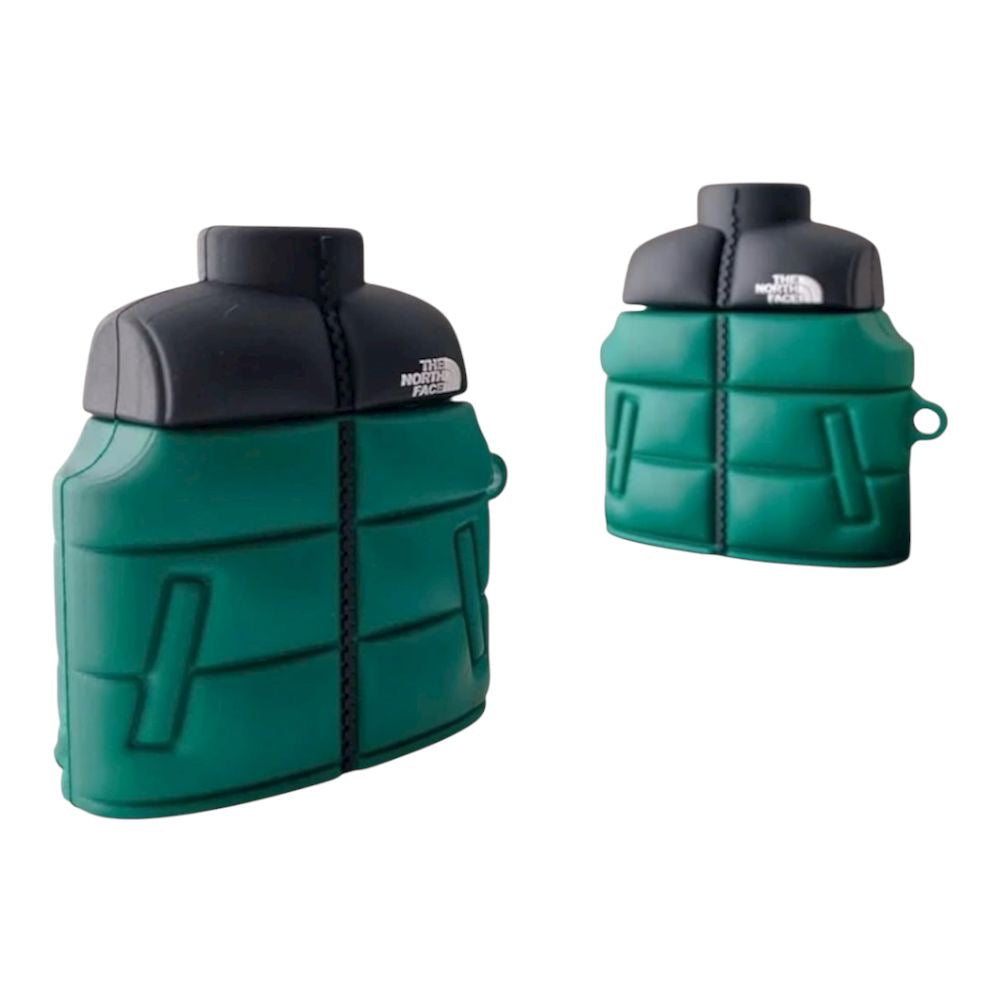 Estuche – Chaleco North Face Verde para AirPods 3