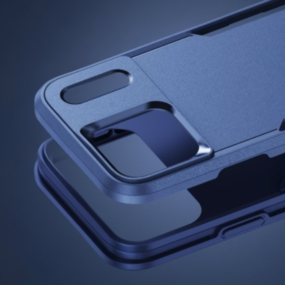 Estuche - Armor Shock Azul para iPhone iPhone 17 Pro Max