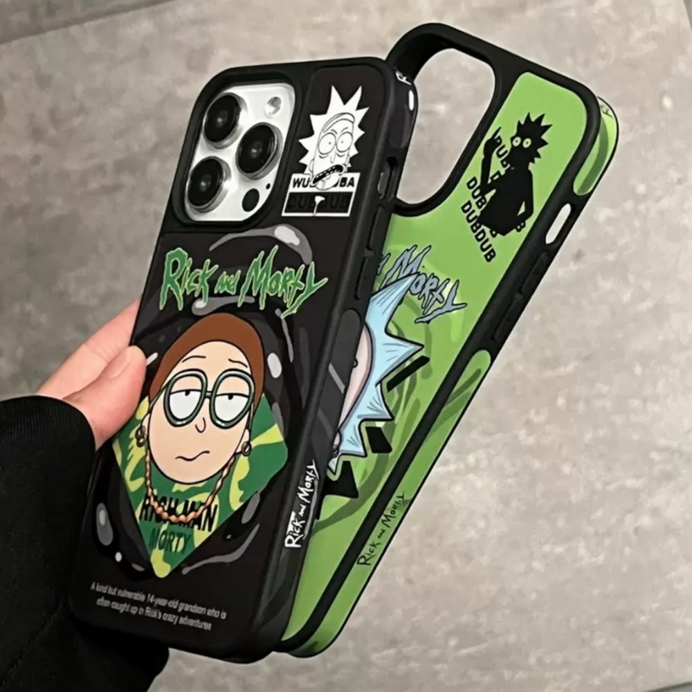 Estuche - Morty de Rick and Morty para iPhone 14 normal