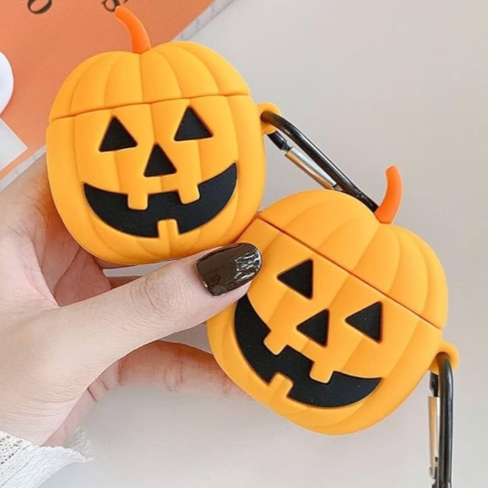 Estuche – Calabaza Halloween para AirPods Pro 1 y 2