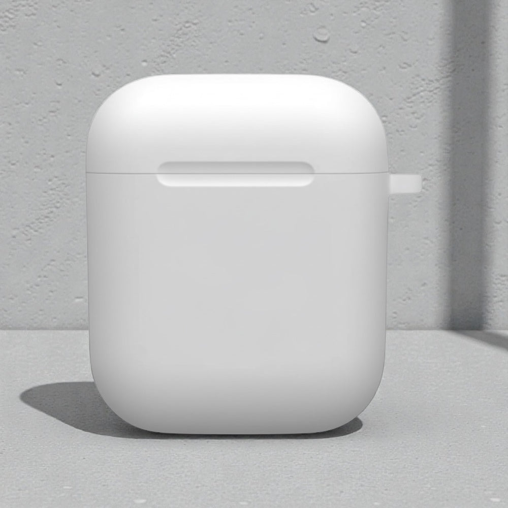 Estuche – Silicon Blanco para AirPods 1 y 2