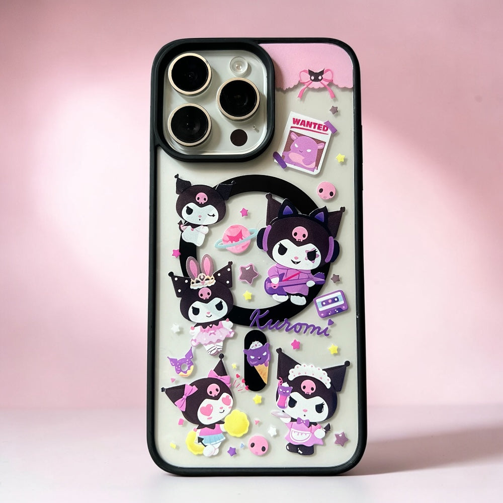 Estuche - Kuromi para iPhone 13 normal