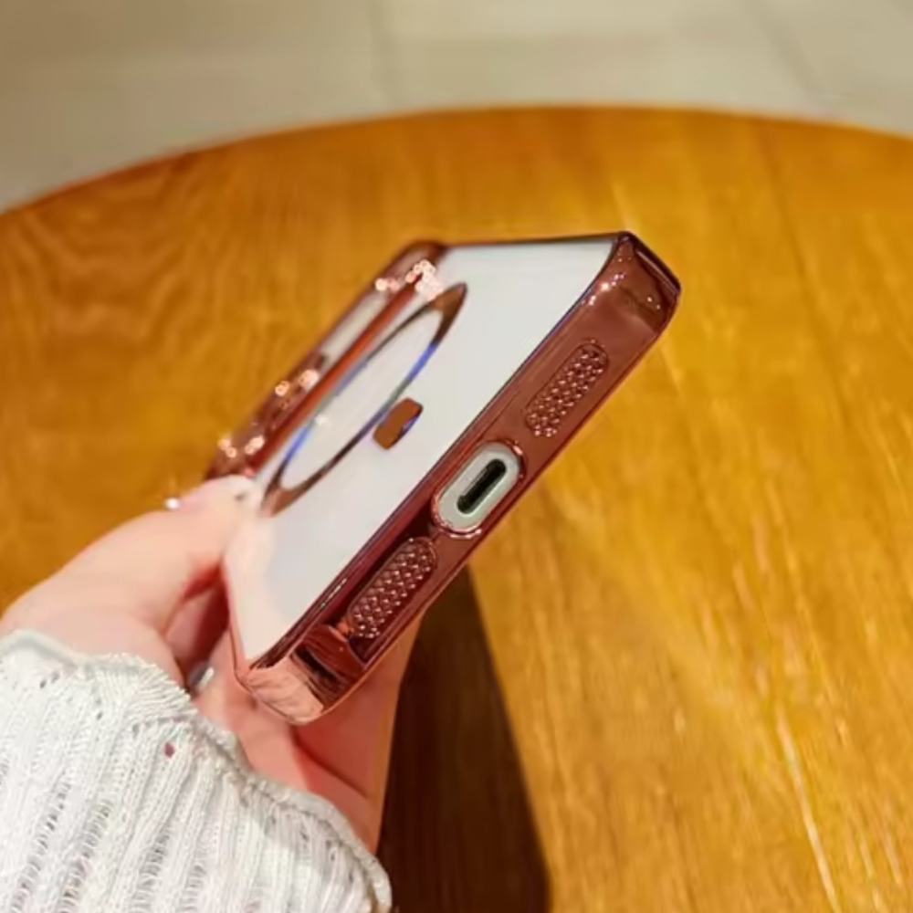 Estuche - Magnético Luxe Rosado para iPhone 17 air