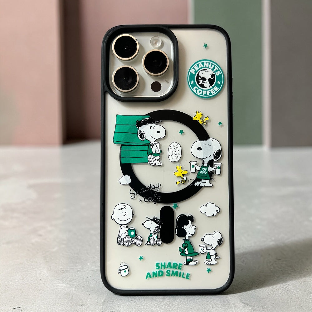 Estuche - snoopy para iPhone 13 normal