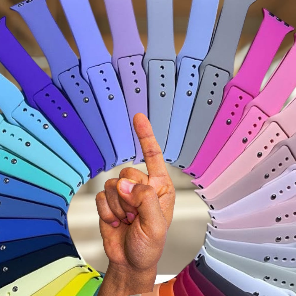 Pulsera - Silicon Lavanda Inglés para Apple Watch
