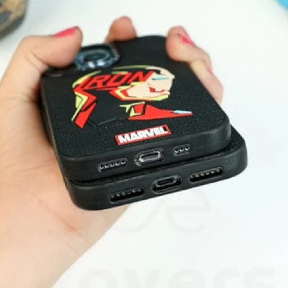Estuche – Iron Man de Avengers para iPhone 14 Plus