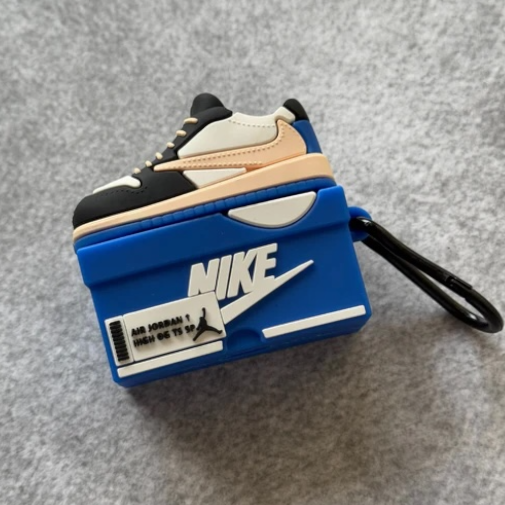 Estuche – Jordan Low Azul para AirPods Pro 1 y 2