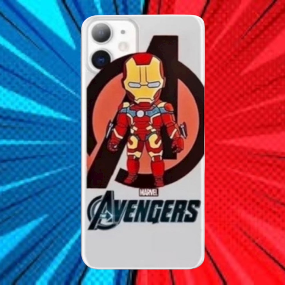 Estuche - Iron Man para iPhone XR