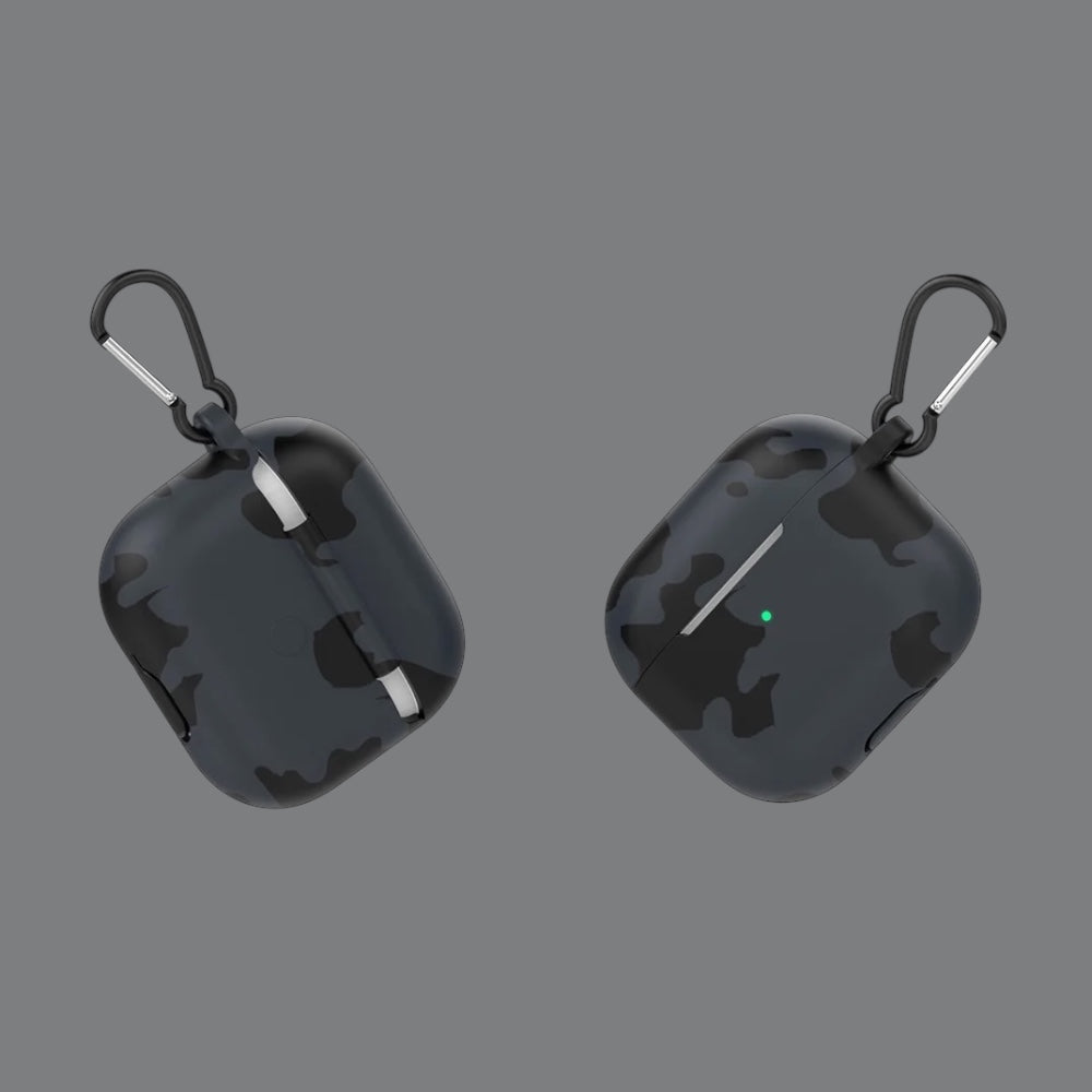 Estuche – Camuflaje Negro para AirPods Pro 1 y 2