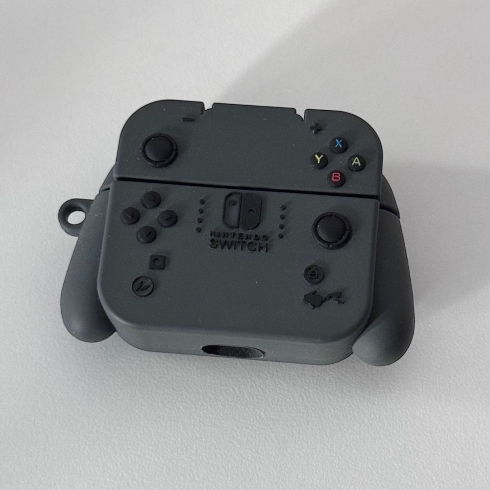 Estuche – Nintendo switch negro para AirPods 1 y 2