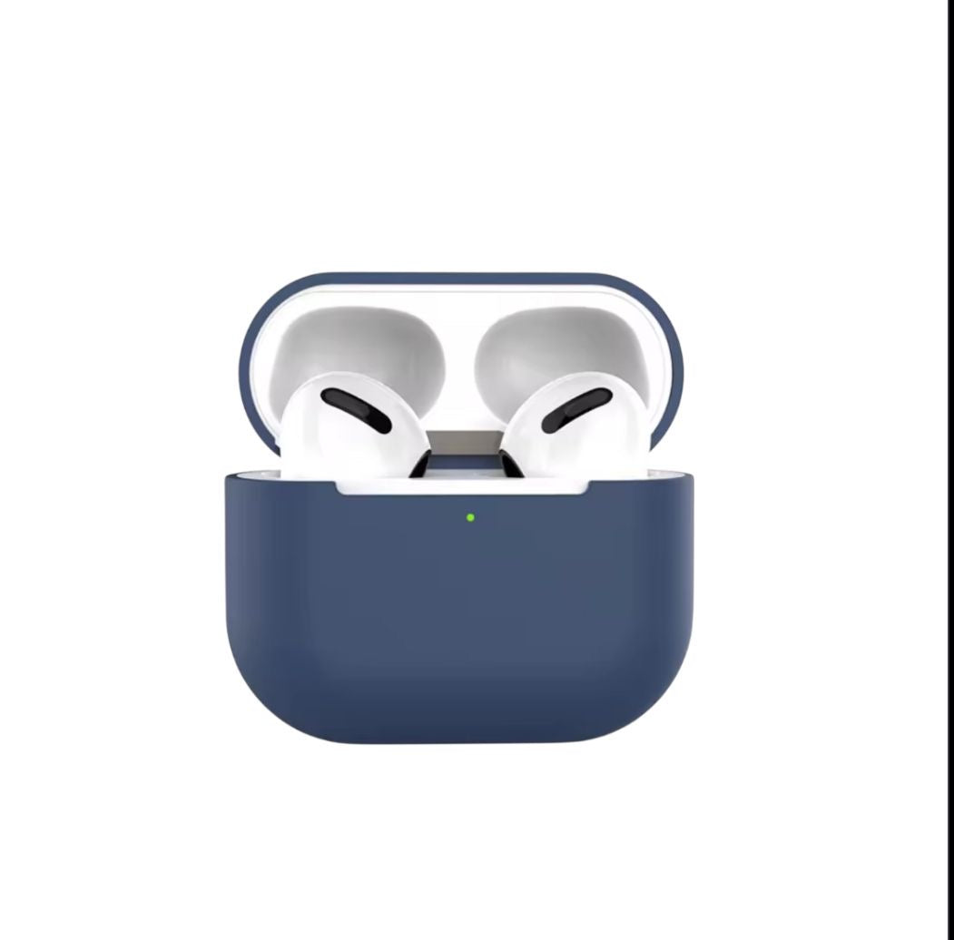 Estuche – Silicona Azul Marino para AirPods 1 y 2