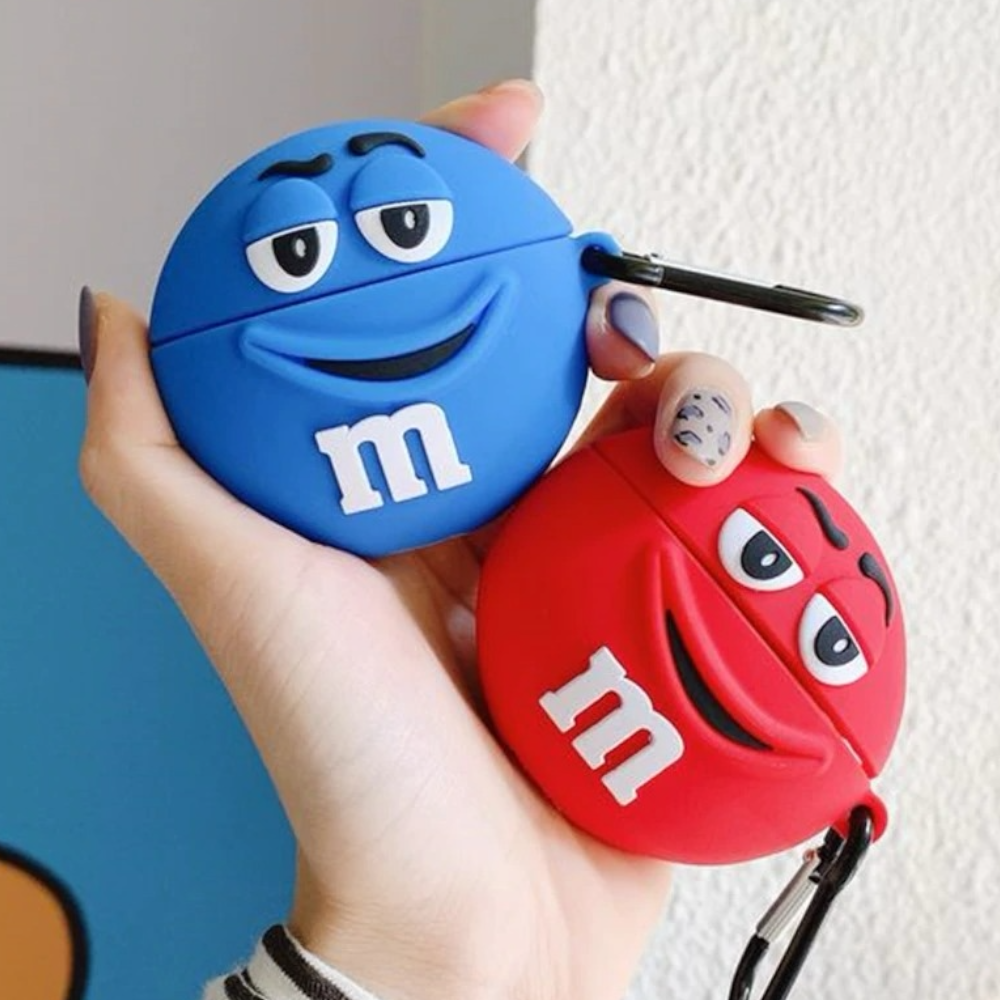 Estuche – M&M Azul para AirPods 1 y 2
