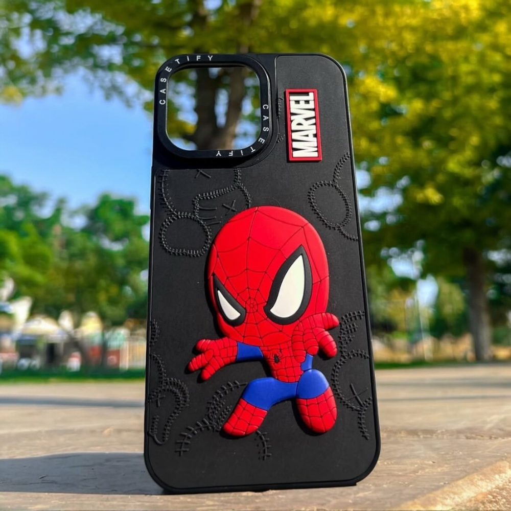 Estuche – Spiderman de Avengers para iPhone 16 normal