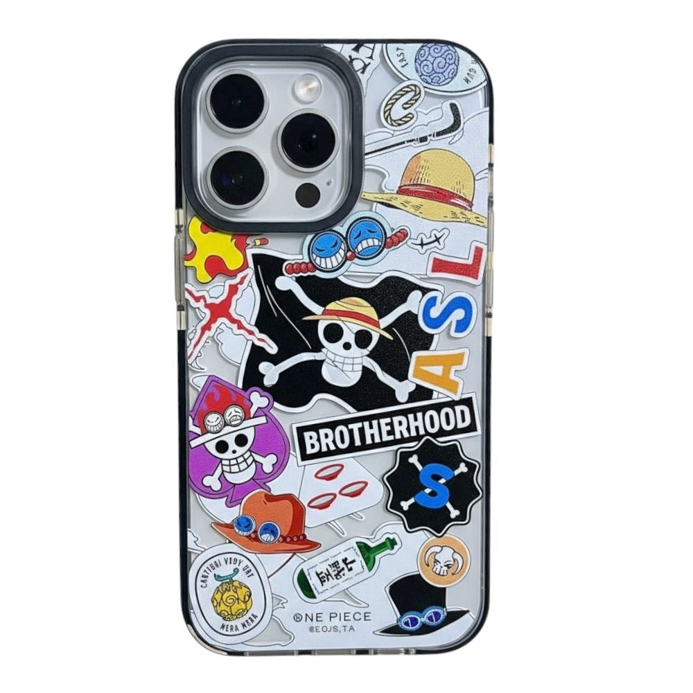 Estuche - One Piece ASL Brotherhood para iPhone 16 Pro Max