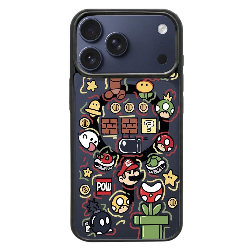 Estuche - Mario Bros para iPhone 17 Pro Max