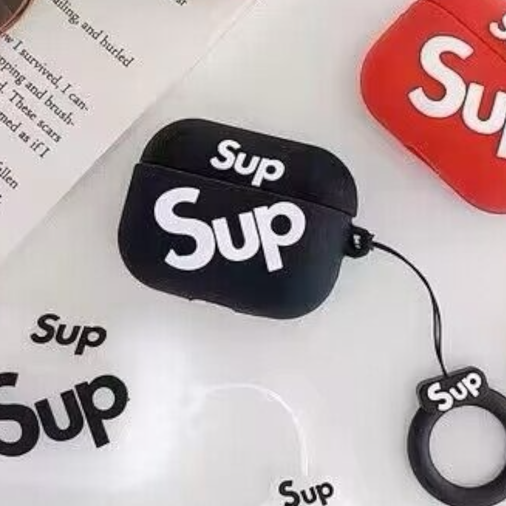 Estuche – Sup negro para AirPods Pro 1 y 2