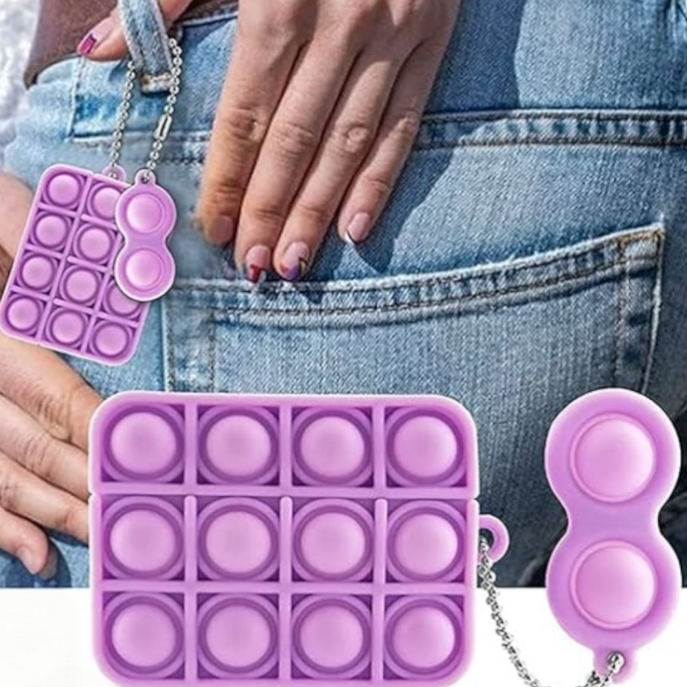 Estuche – Pop it lila para AirPods Pro 1 y 2