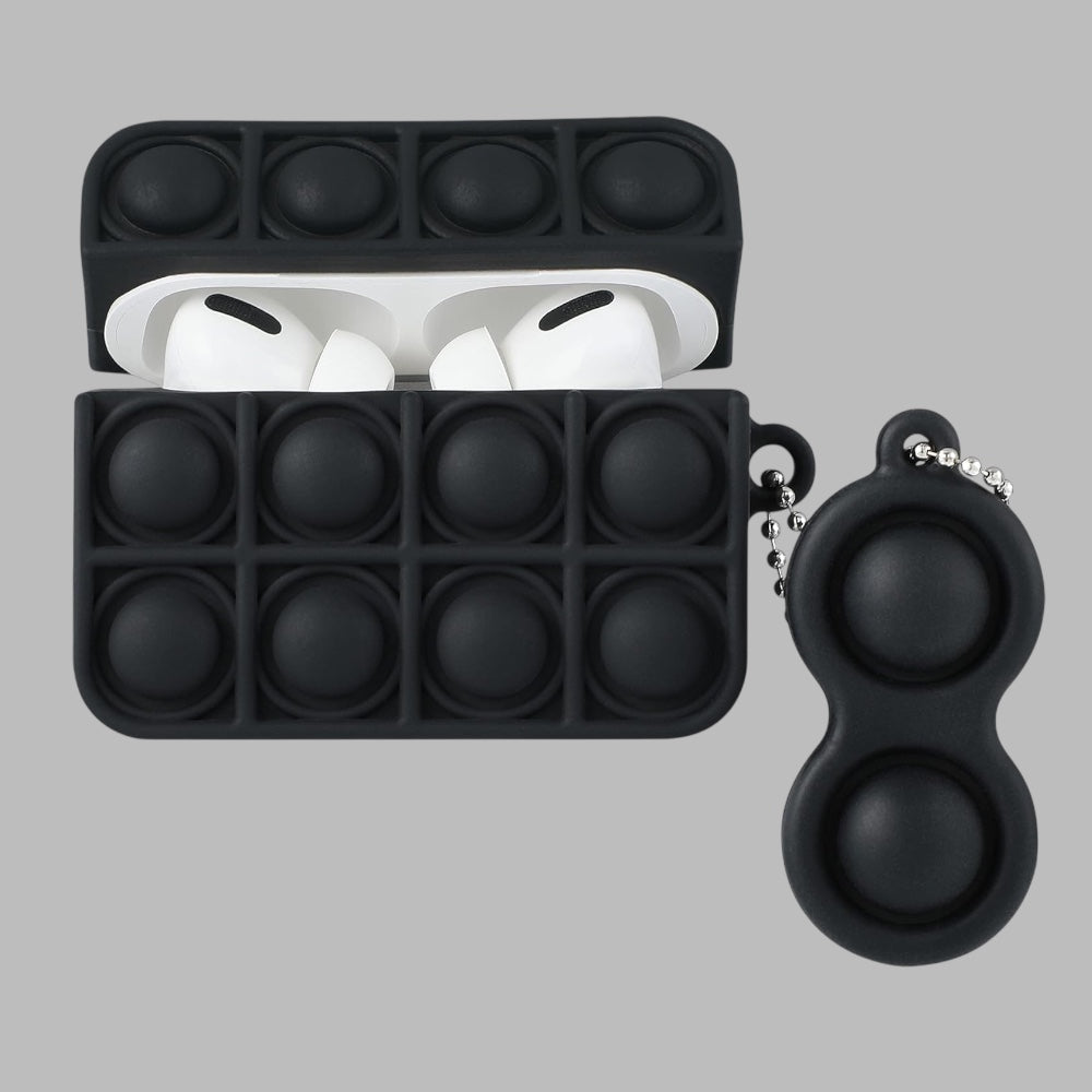 Estuche – Pop it Negro para AirPods Pro 1 y 2