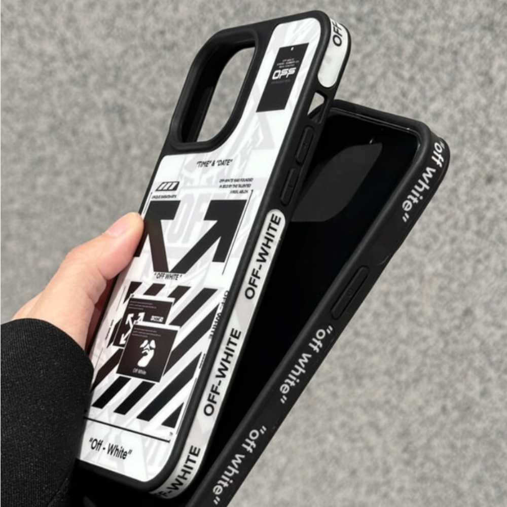 Estuche - Off white para iPhone 14 normal