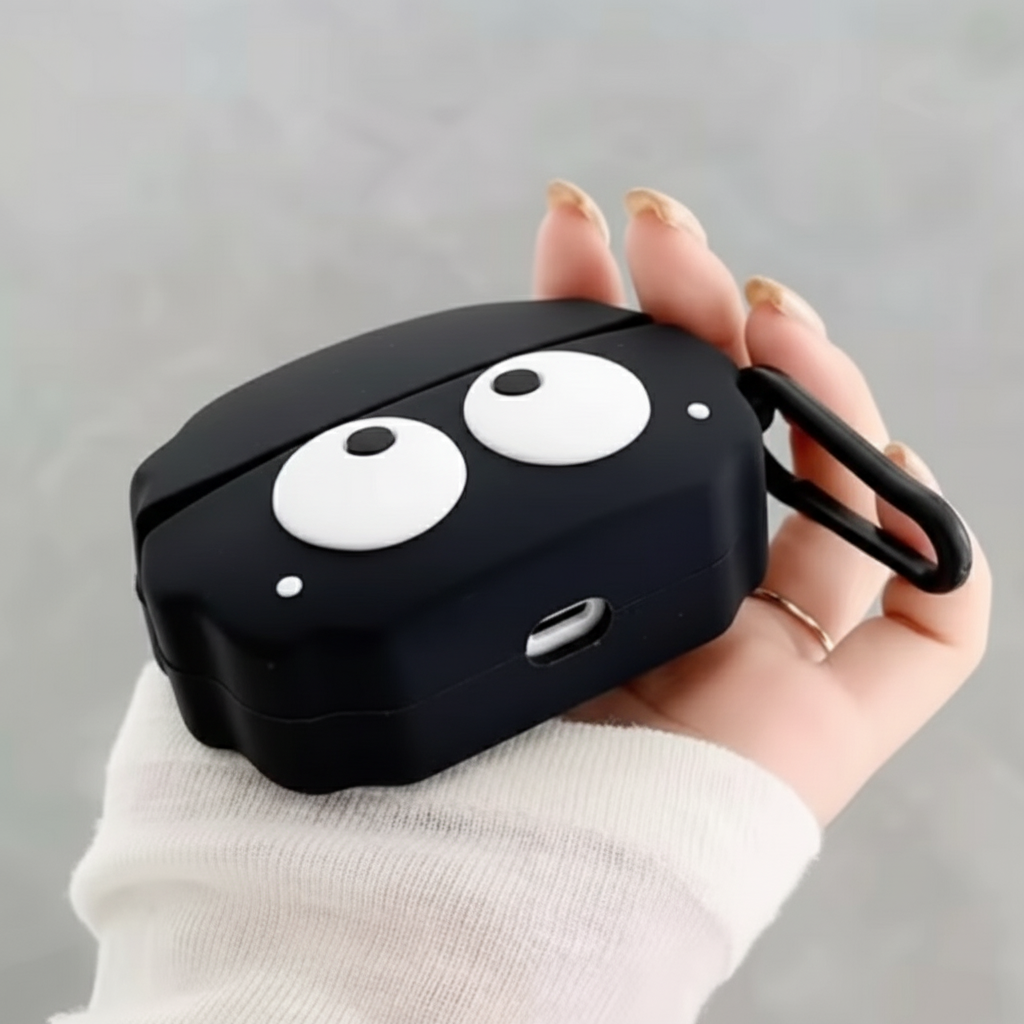 Estuche – Hollín Susuwatari Ghibli para AirPods Pro 1 y 2