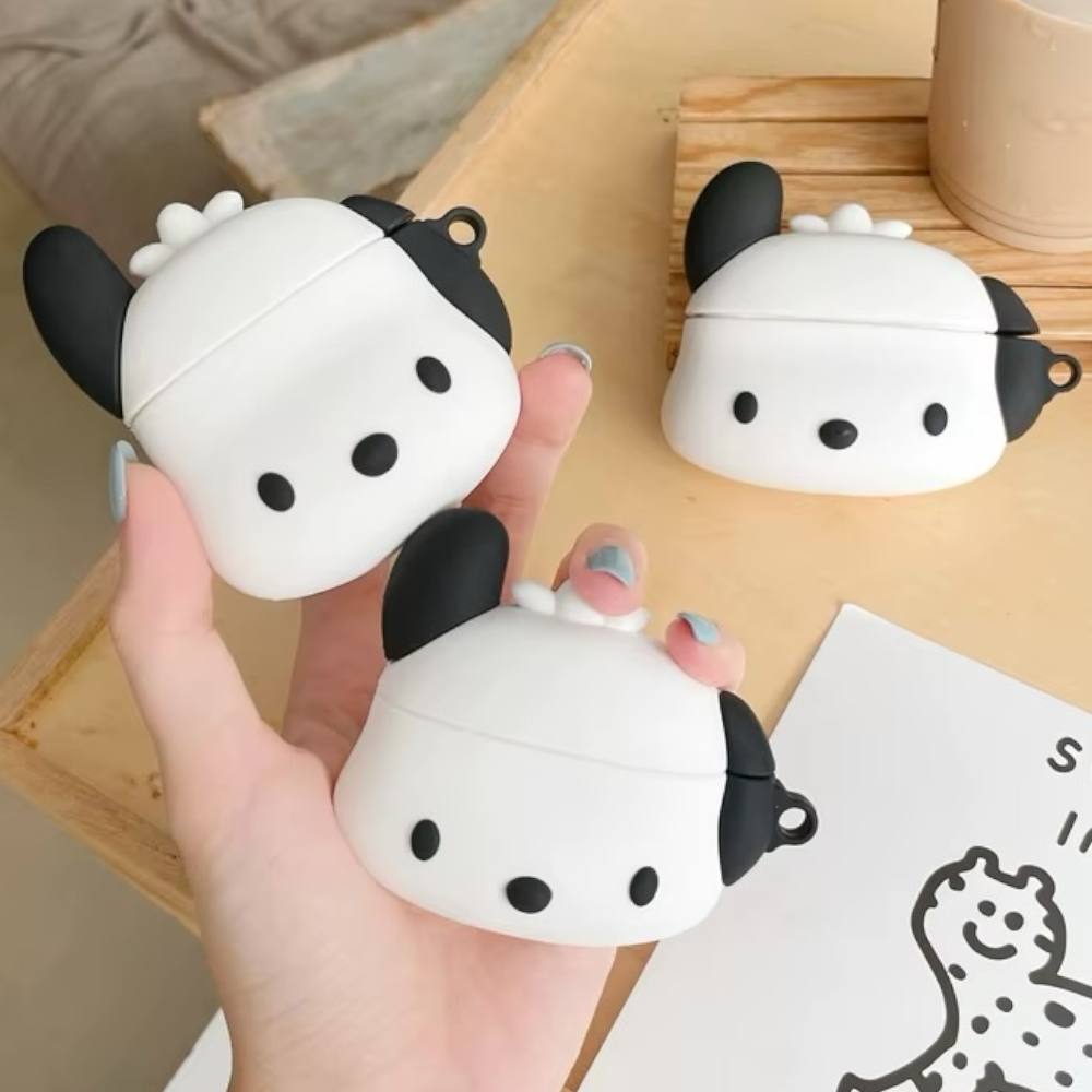 Estuche – Pochacco de san rio para AirPods Pro 1 y 2