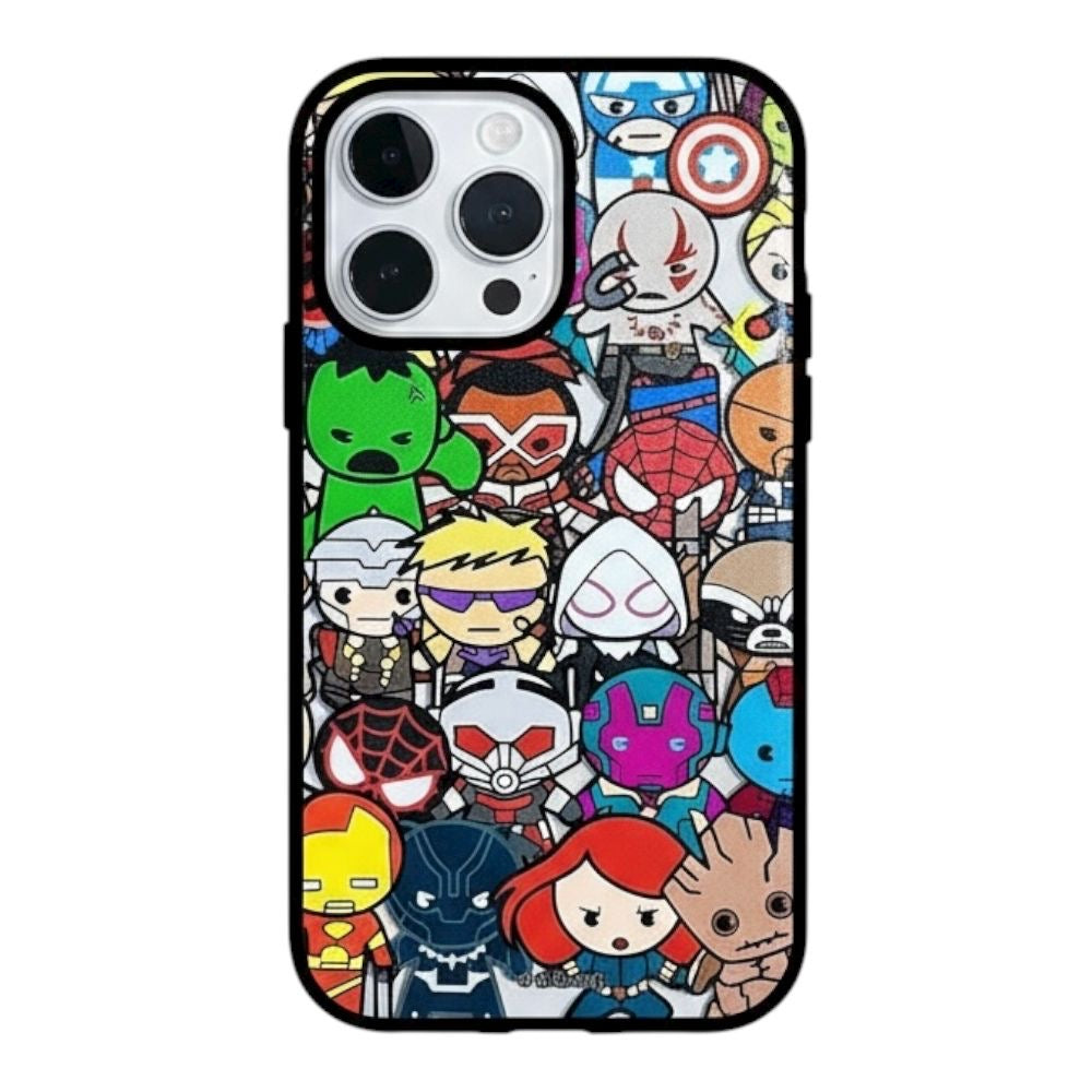 Estuche – Avengers Chibi para iPhone 16 Pro