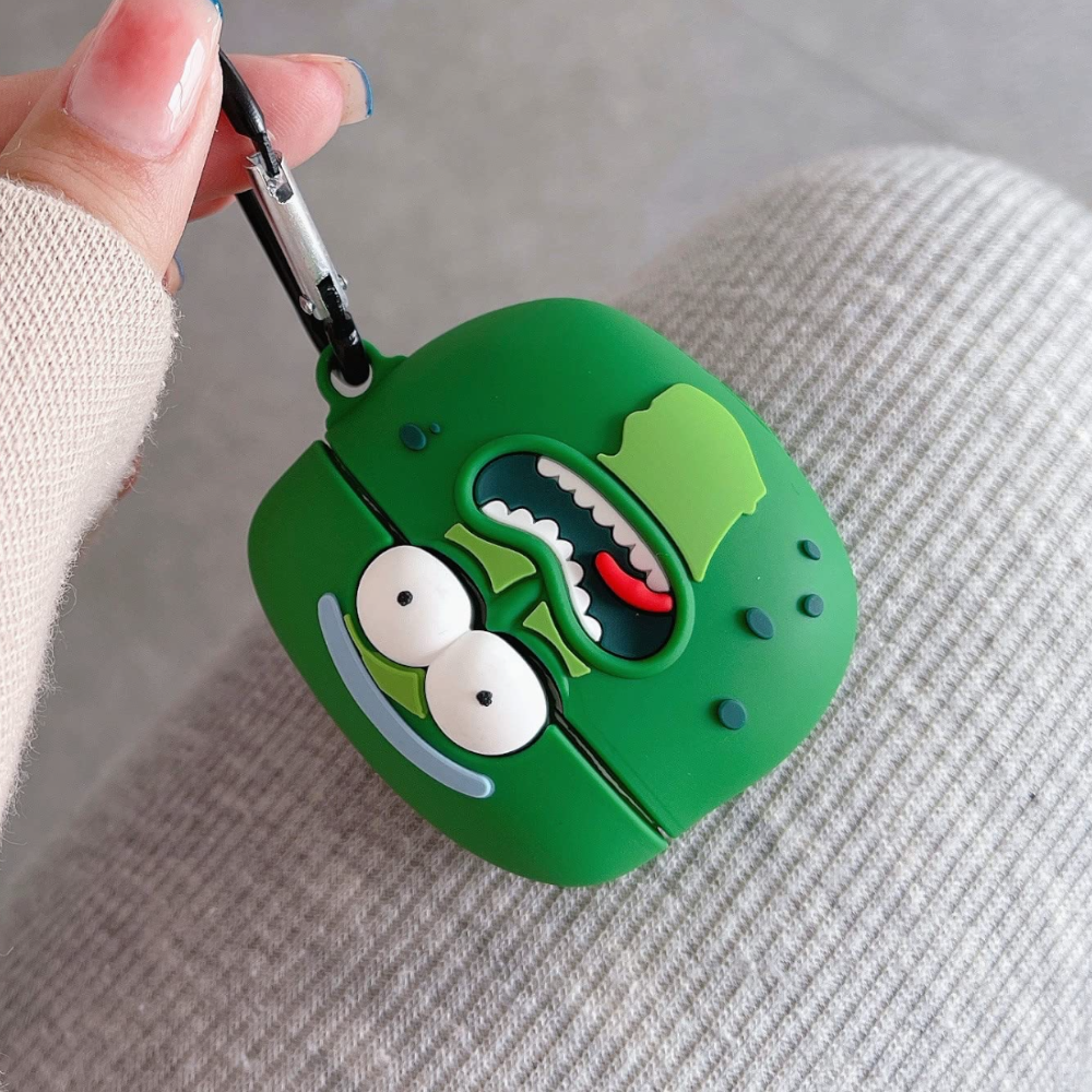 Estuche – Pickle Rick para AirPods Pro 1 y 2