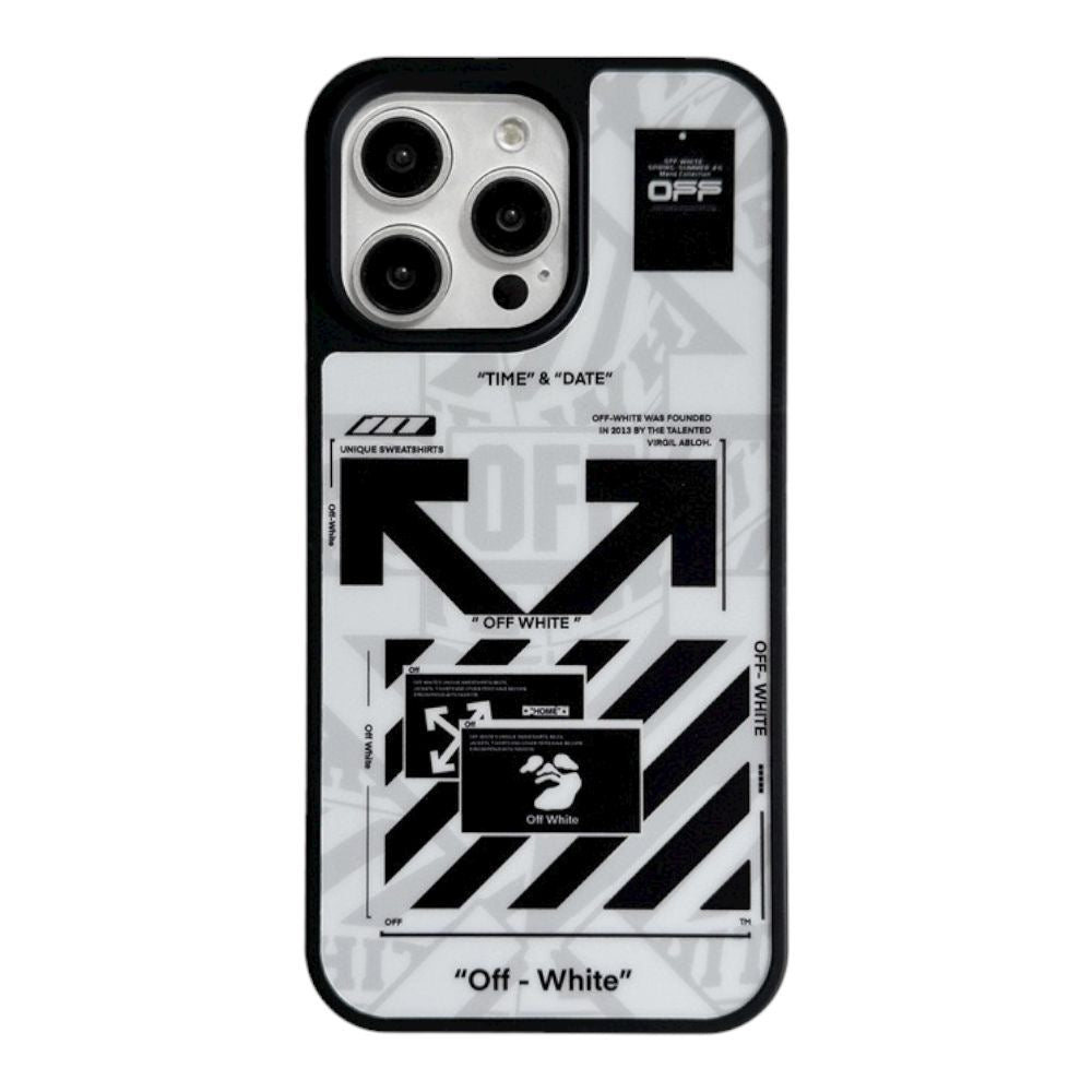 Estuche – Off White Arrows para iPhone 16 Plus