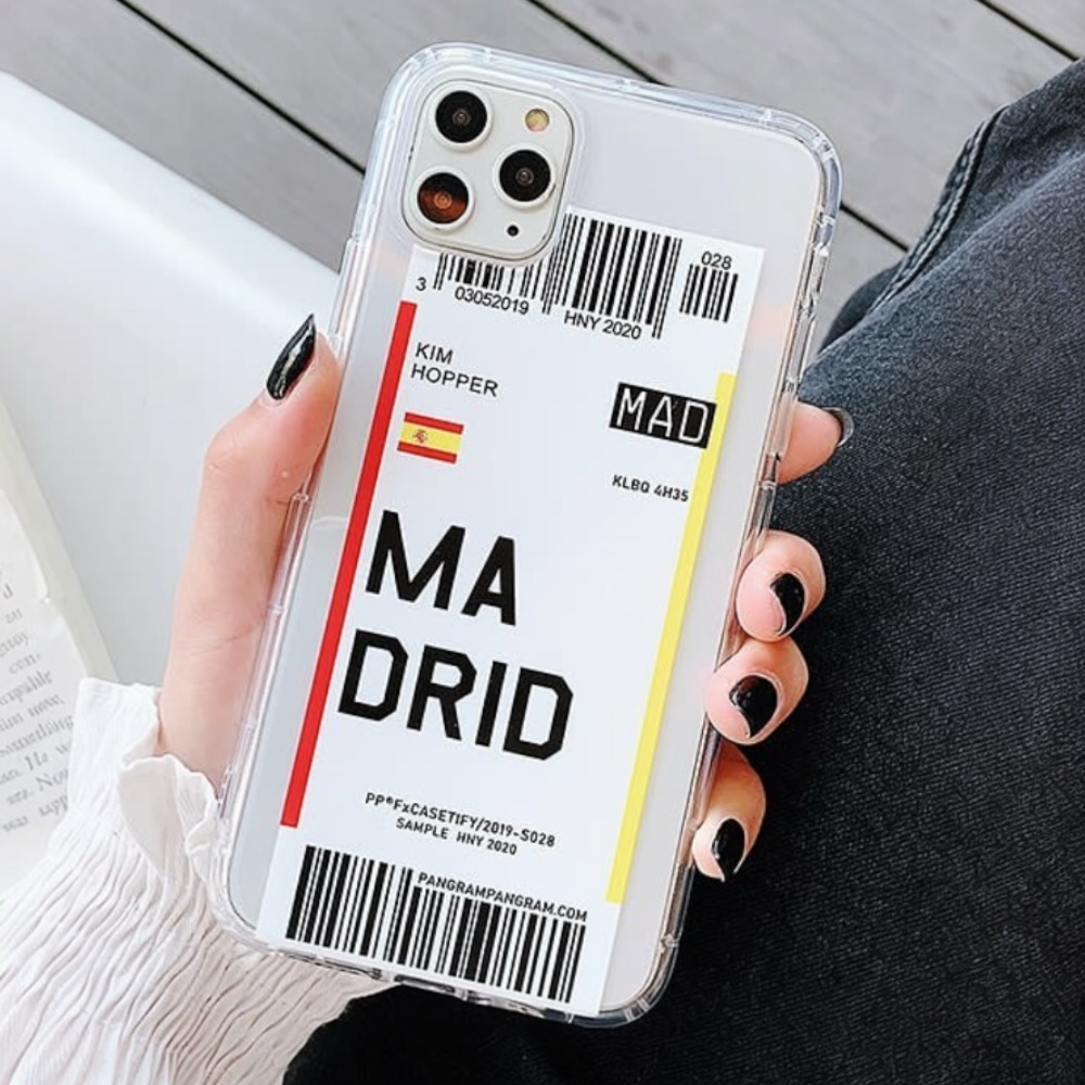 Estuche - Madrid ticket para iPhone 11 normal
