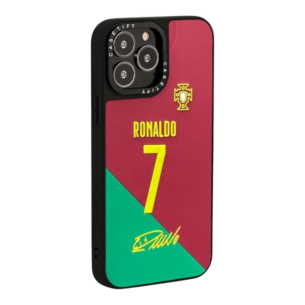 Estuche – Ronaldo 7 Portugal para iPhone 16 Pro