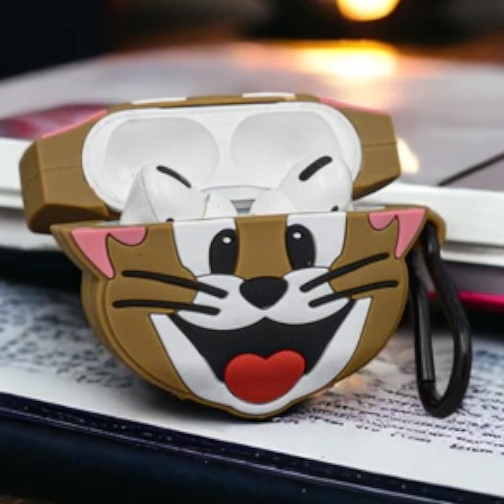 Estuche – Jerry de Tom y Jerry Sonriente para AirPods Pro 1 y 2