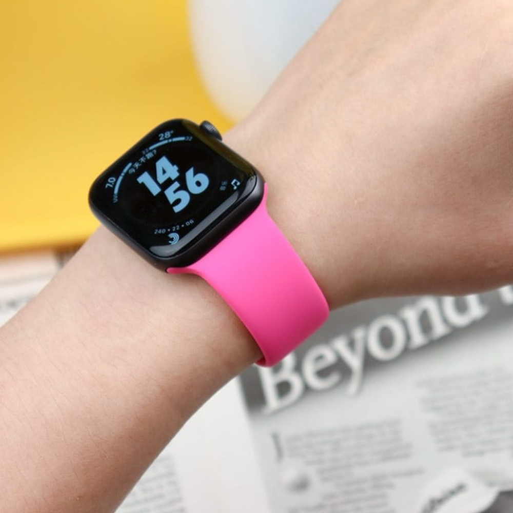Pulsera - Silicón Rosado Lightning para Apple Watch