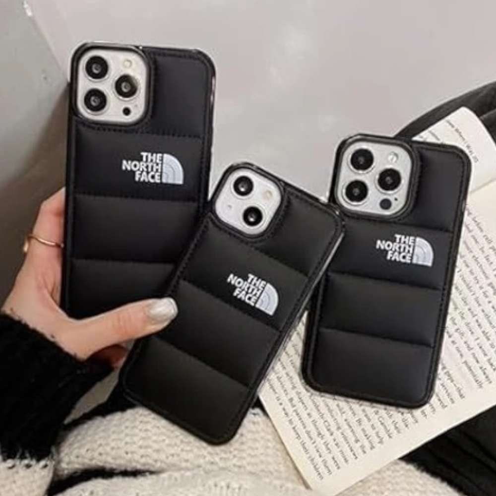 Estuche - The nort face Puffer para iPhone 15 pro Max