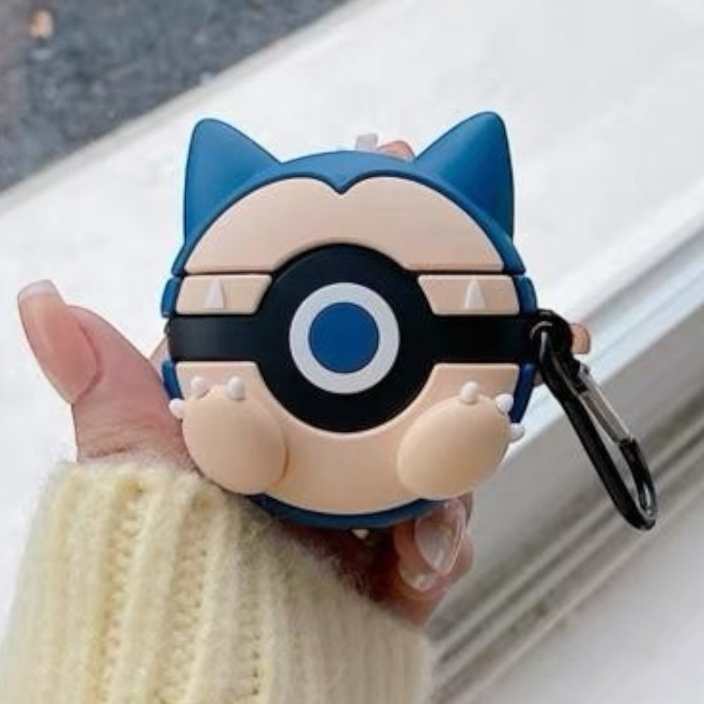 Estuche – Snorlax en Pokebola para AirPods 4