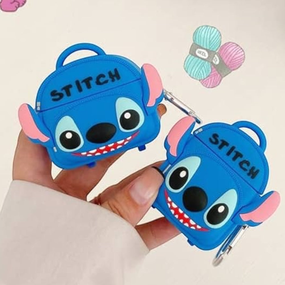 Estuche - Stitch Mochila AirPods 1 y 2