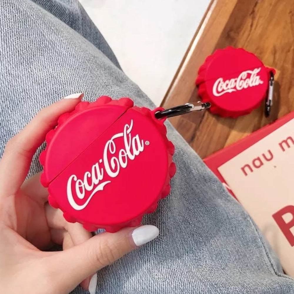 Estuche – Tapita CocaCola para AirPods Pro 1 y 2