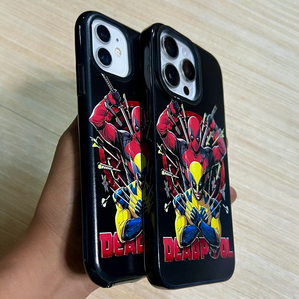 Estuche - Deadpool & Wolverine para iPhone 14 plus