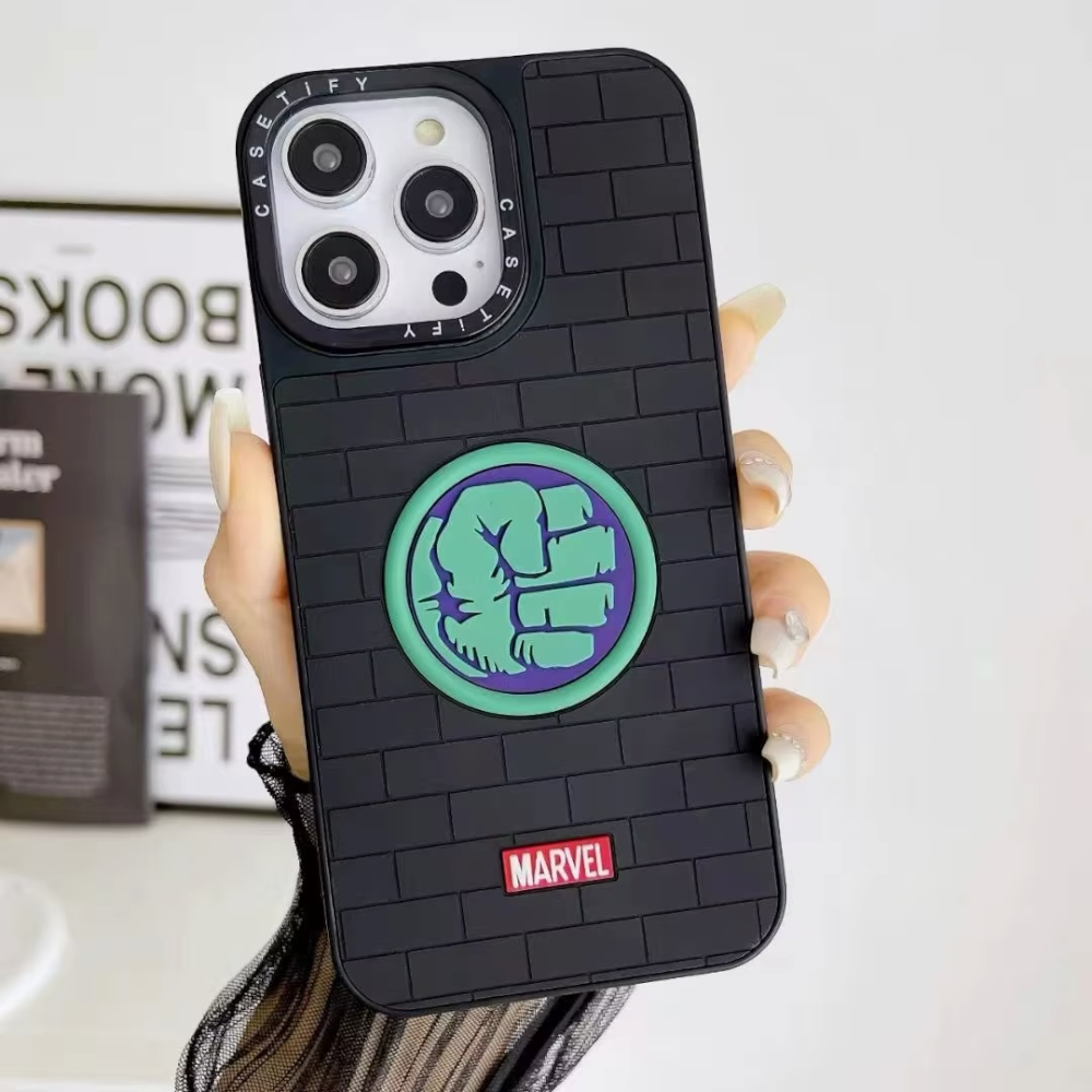 Estuche – Hulk de Avengers para iPhone 14 Pro Max