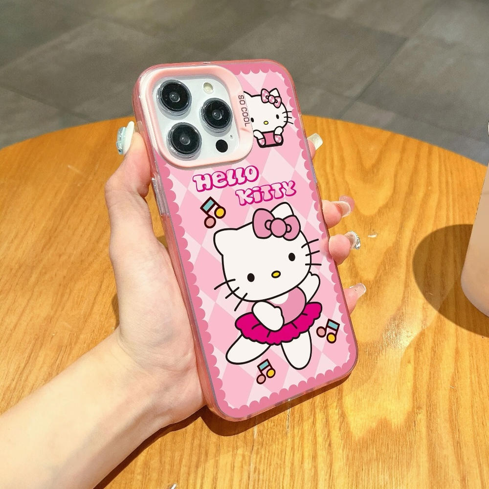 Estuche - Hello Kitty Rosado para iPhone 15 Plus