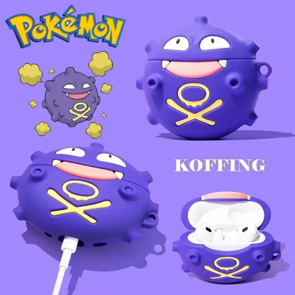 Estuche – Pokémon Koffing para AirPods Pro 1 y 2